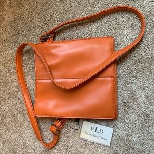 Orange Cross Body Purse